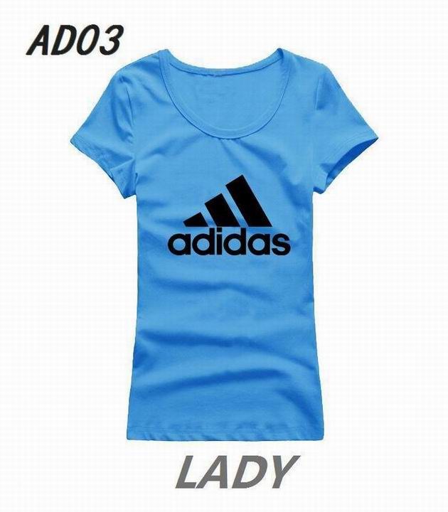 Adidas short round collar T woman S-2XL-033